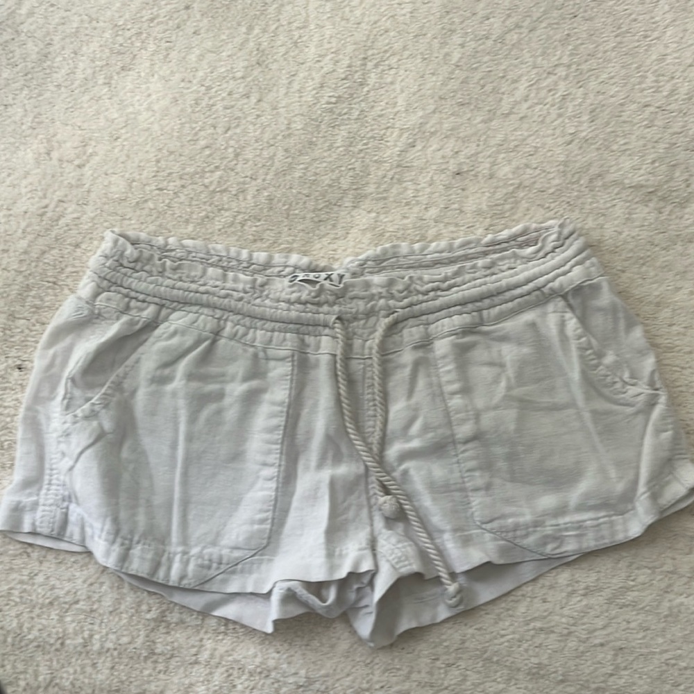 Roxy white shorts